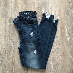 American Eagle Jeggings, 0 Short, High Rise, EUC